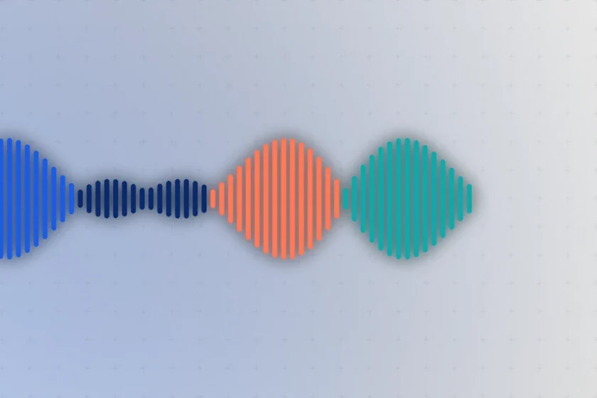 Illustration: Facebook Your algorithm, colorful waves of changing heights, representing a feed that adapts to what you tell it
