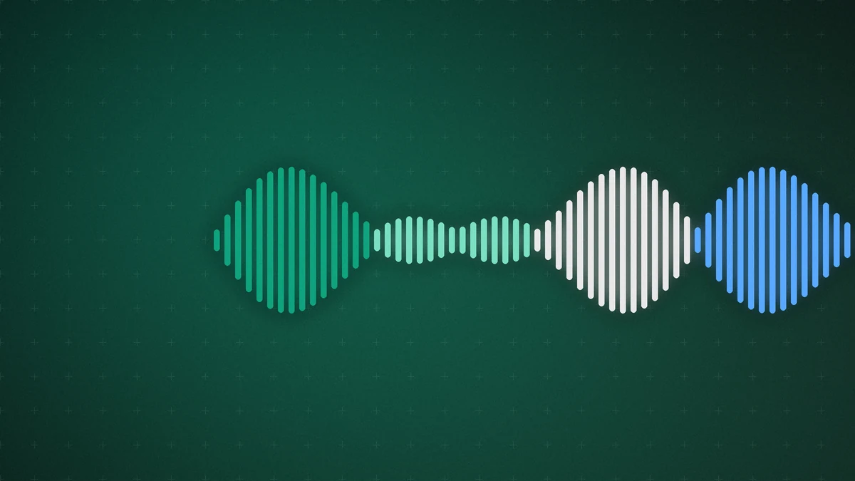 Illustration: geometric waves in OpenAI tones, suggesting token flow and capable agents at lower cost