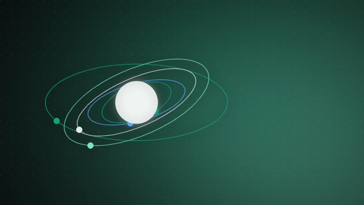 GPT-Live-1.1: green orbits around a white sphere on a dark green background, representing an OpenAI model